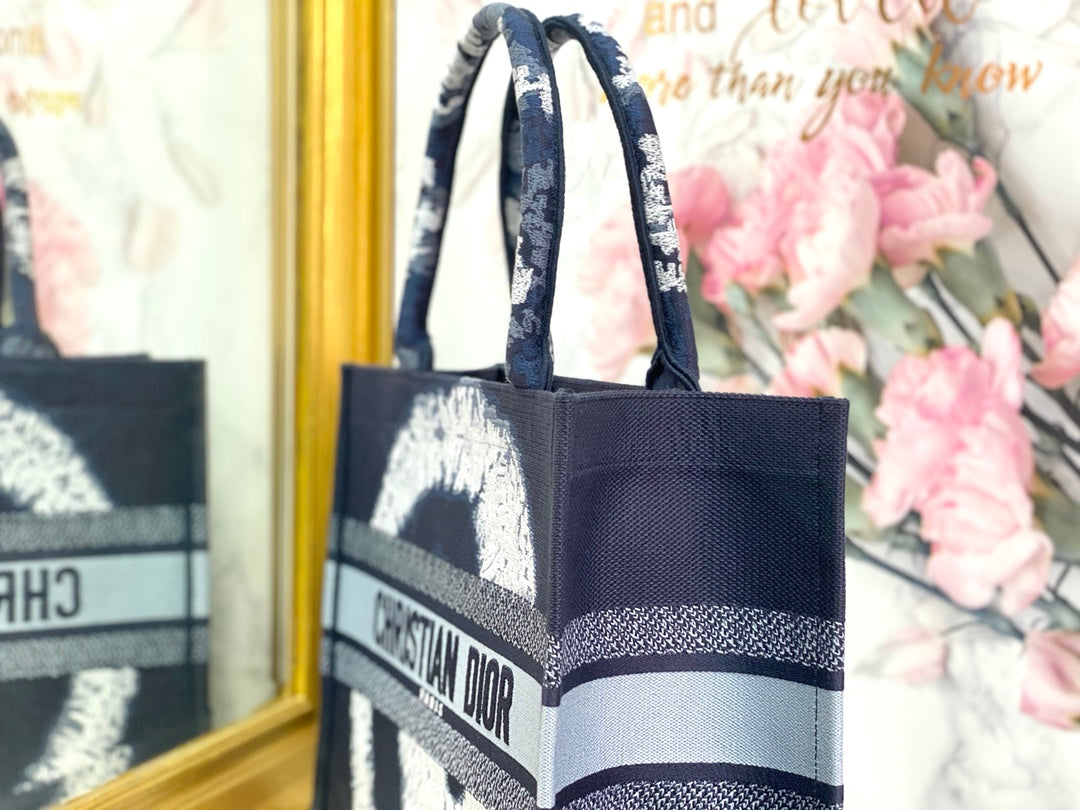 Dior Book Tote-小號36.5cm-黑旋風