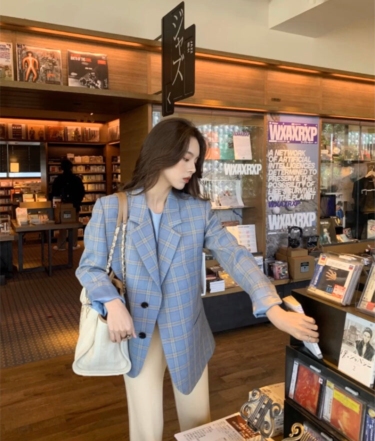 Chanel 大號米色條紋沙灘包