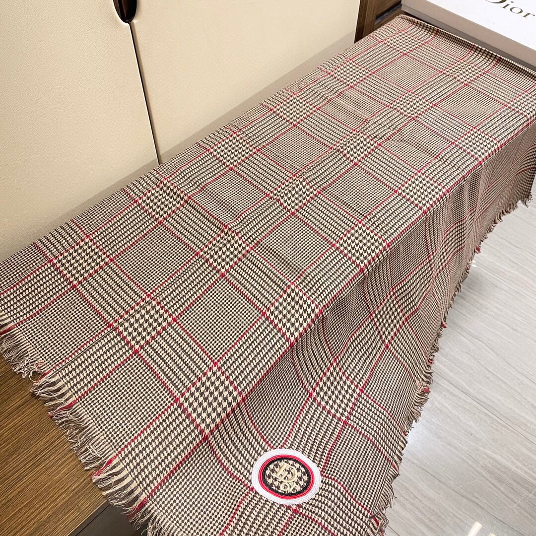 迪D家-千鳥格圍巾 70*200cm