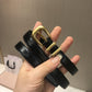 賽C家-黑色金扣皮帶-1.8cm