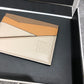 Loewe Plain Card Holder 多色拼接皮革卡包