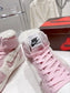 N1KE-WMNS Air Jordan 1 男女同款 毛毛款 粉色