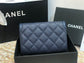 Chanel 復古CC荔枝牛皮-翻蓋中夾-復古五金
