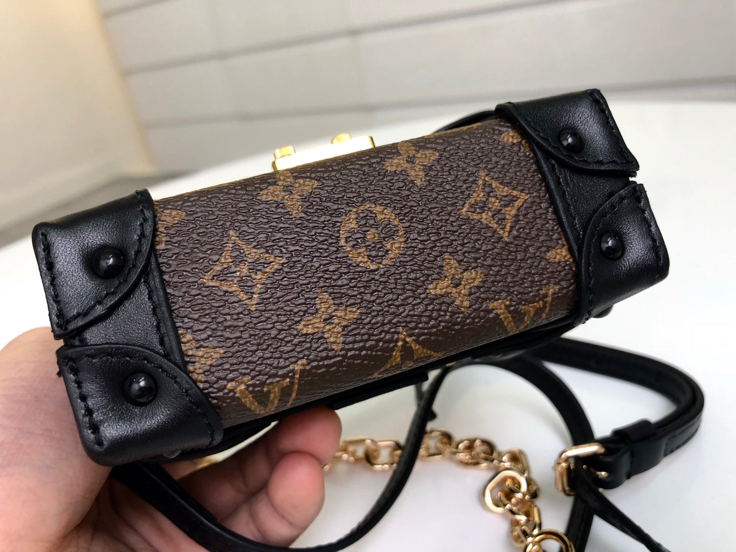 M62553 路L家-Essential Trunk手袋 迷你老花小盒錢包