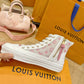 LV鞋-LV Charlie 2022春 高筒 粉色