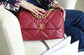 Chanel 19Bag-中號寶石紅
