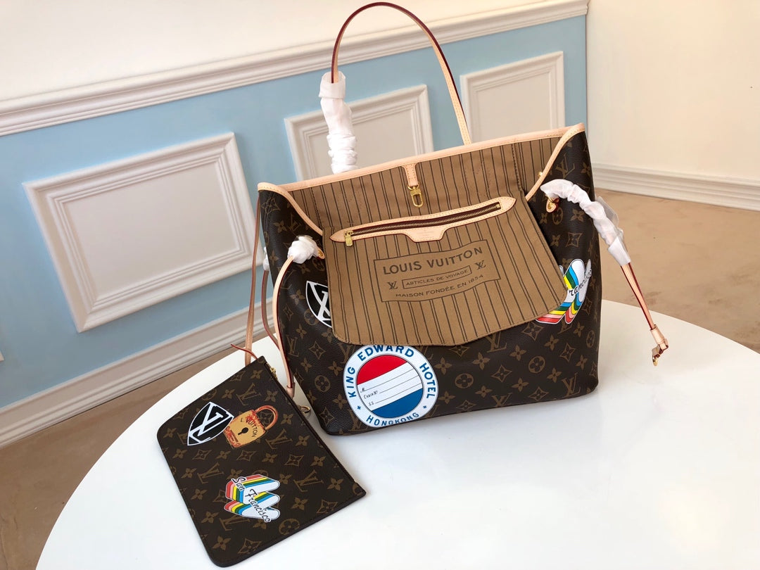 M40995 路L家-2019春夏 Neverfull Tote手袋 中號