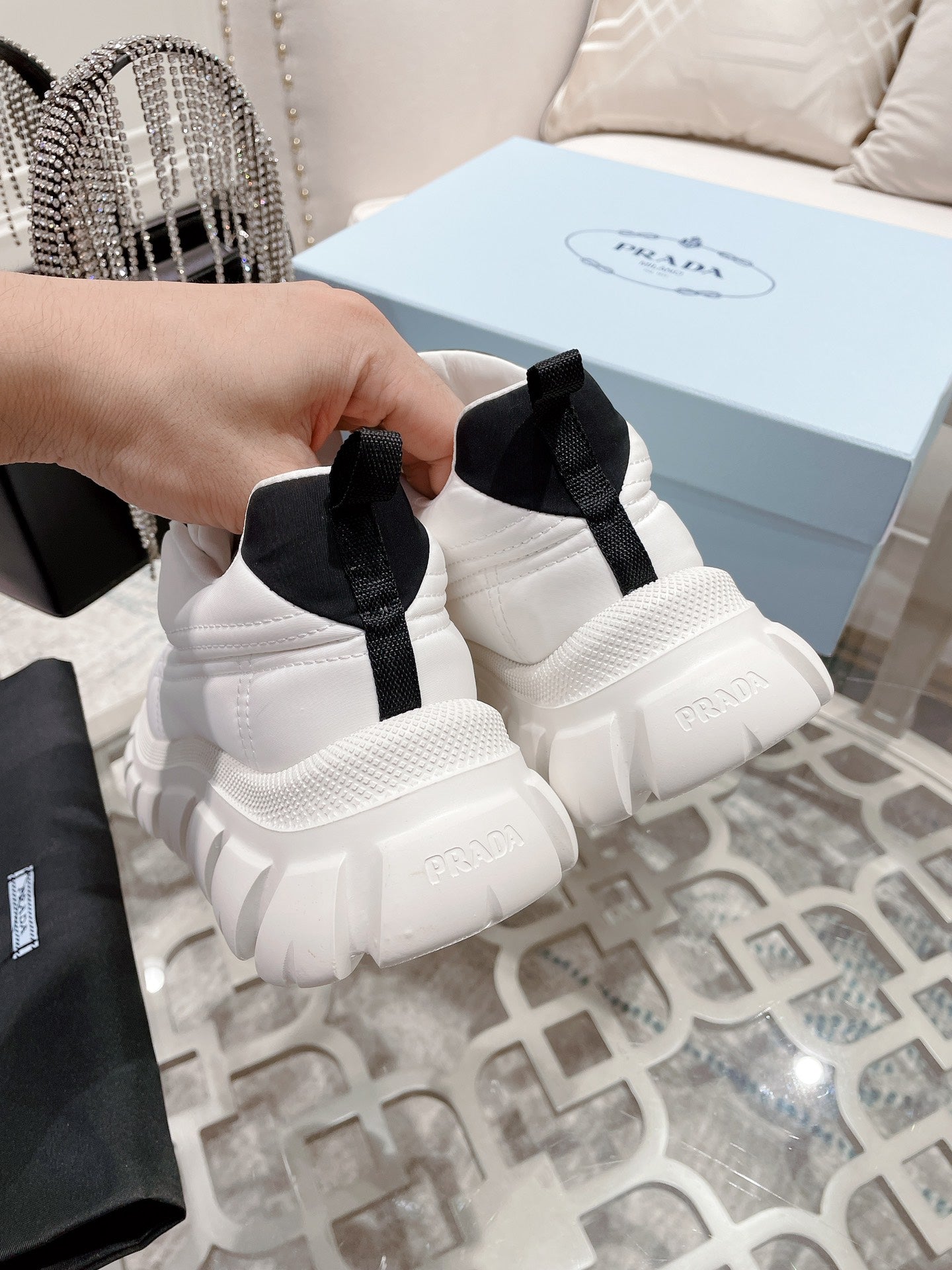 Prada鞋-Prada 超輕 慢跑鞋 休閒鞋