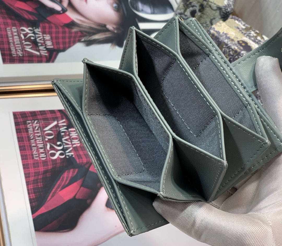 Dior 風琴卡包-10.5cm