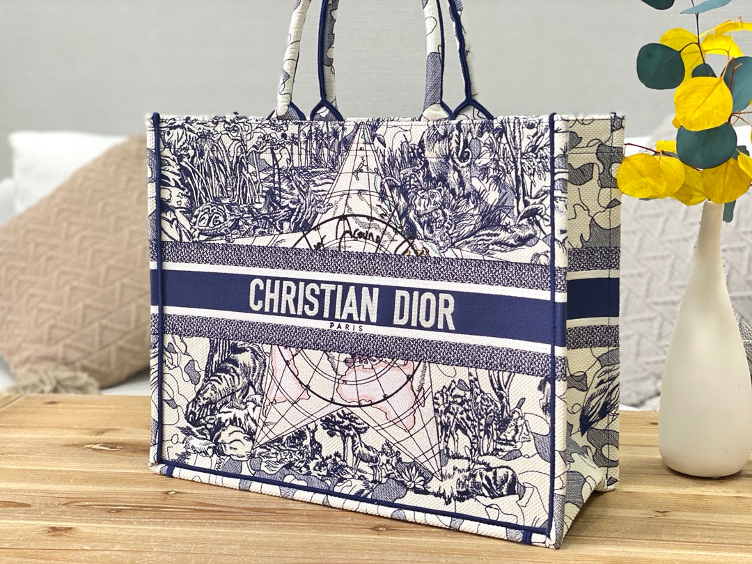 Dior Book Tote-大號41.5cm-五角星