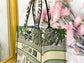 Dior Book Tote-小號36.5cm-綠椰子樹