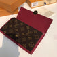 LV M64585 Flore 翻蓋長夾
