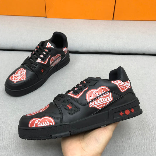 Lou-TRAINER 板鞋 休閒鞋 黑色