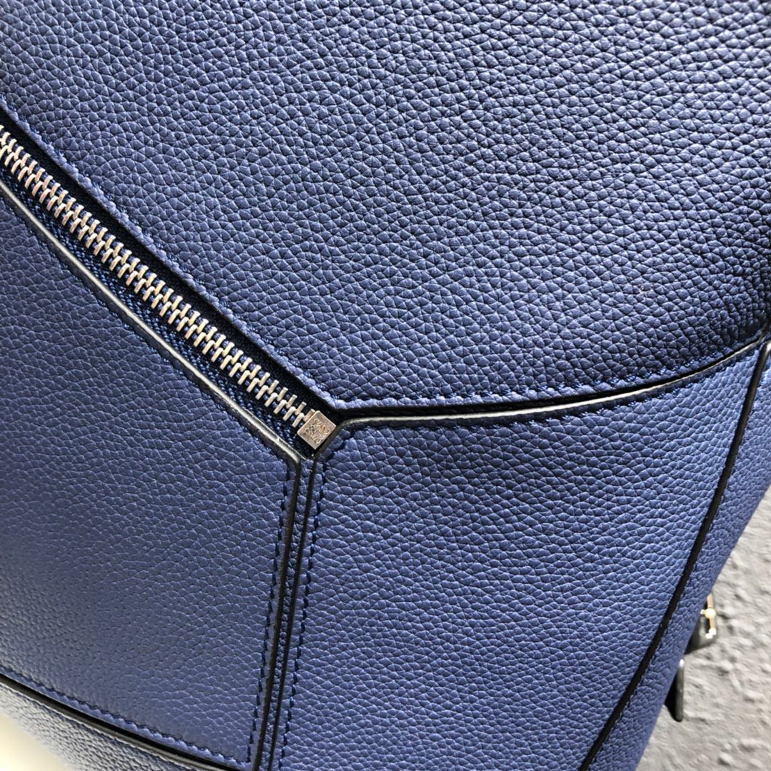 Loe-Puzzle Backpack 後背包 藍色