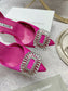 Manolo Blahnik-22S水鑽高跟鞋