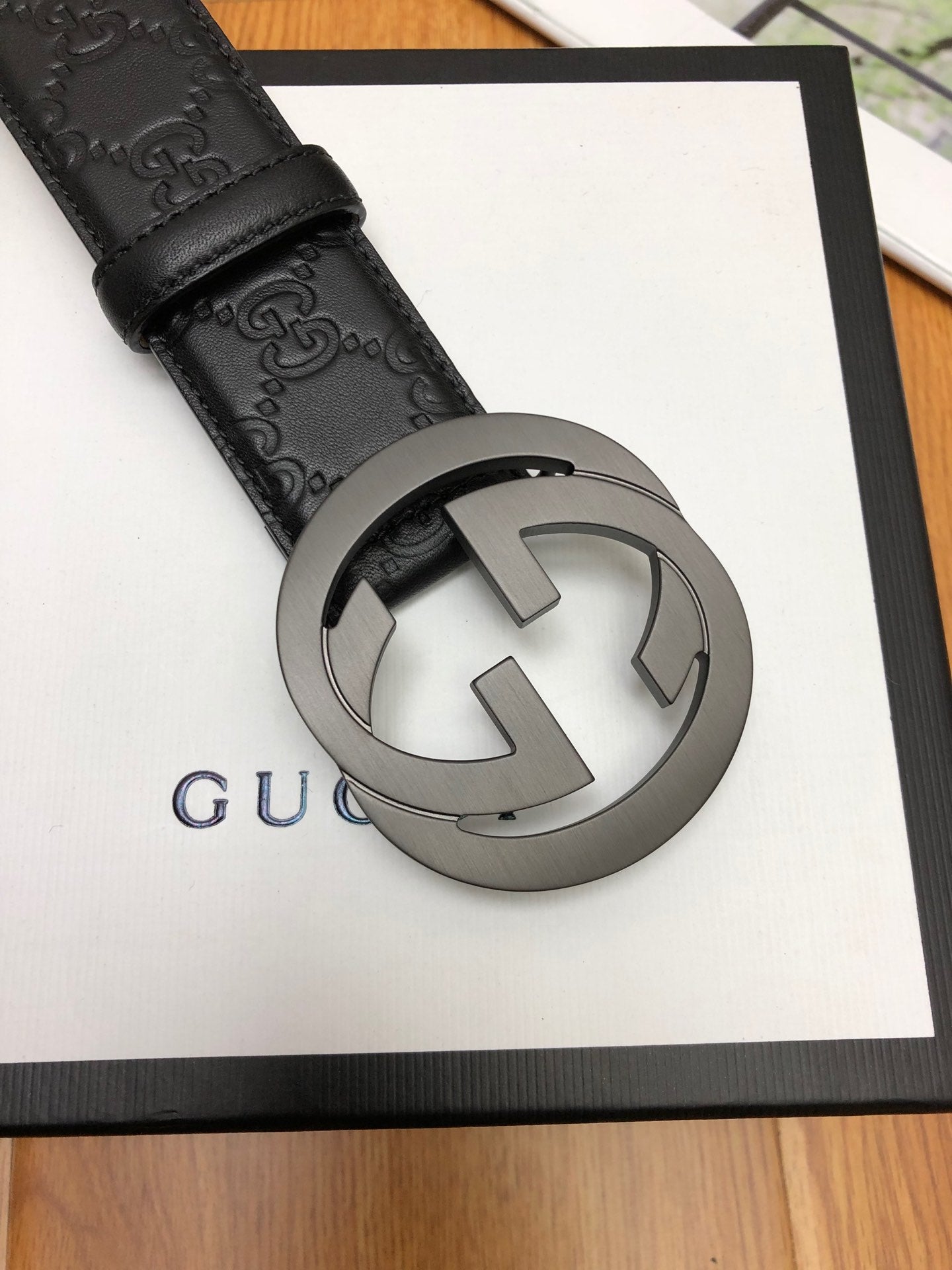 古G家-皮帶-3.8cm-男款