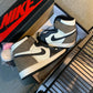 N1K- Air Jordan AJ1 高筒板鞋 黑咖色