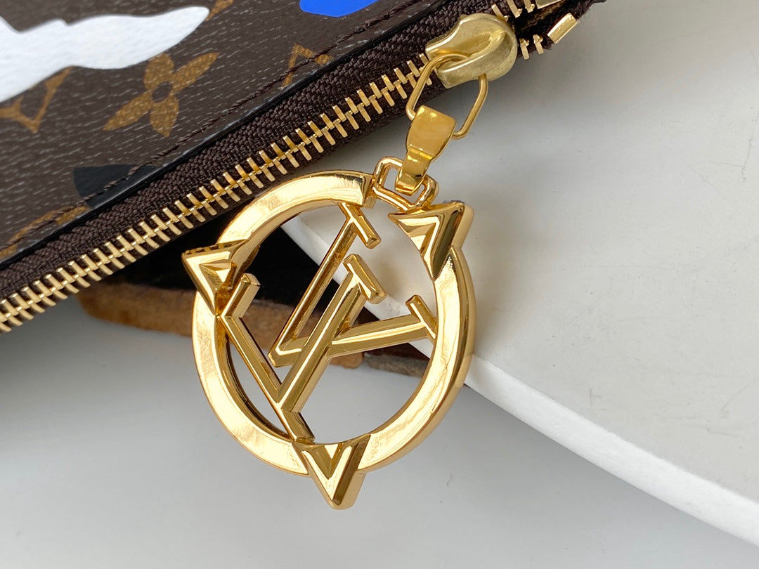 M45201 路L家-英雄聯盟膠囊系列 Neverfull 手袋 藍色