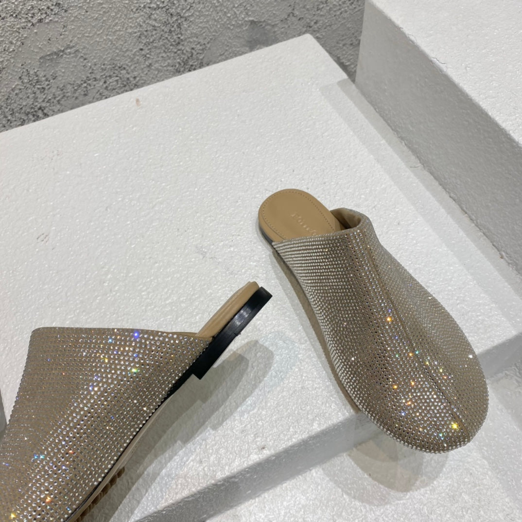 B編織-22S官網秋冬新品 豆豆鞋底鑽拖（35-39，40-42可訂製）