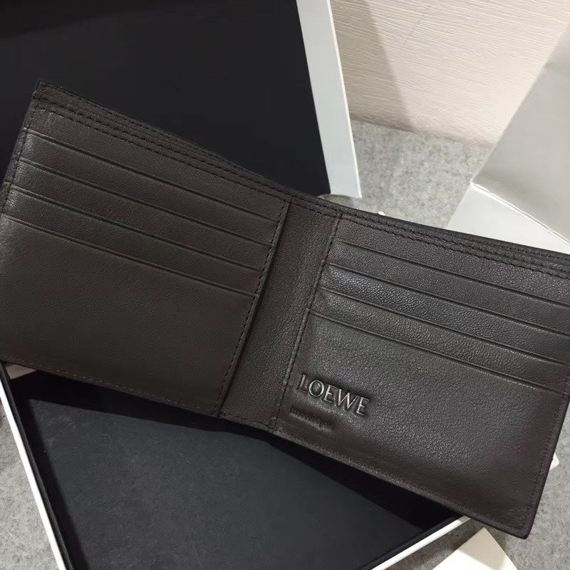 Loewe 男款對折短夾