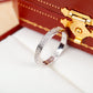 Cartier Love 細版滿天星戒指
