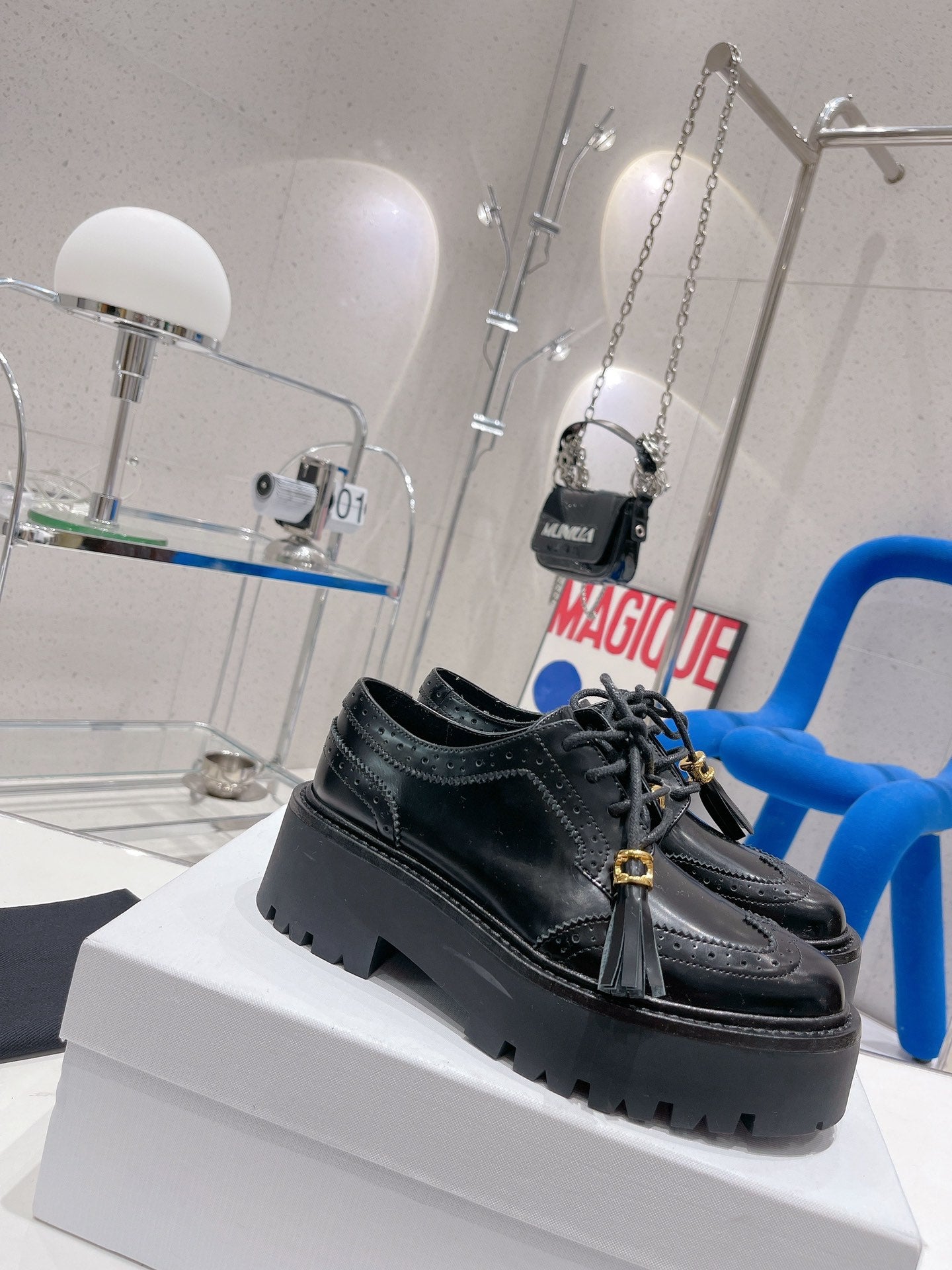 賽C家-22秋冬新款樂福鞋 跟高5cm（尺碼35-41）