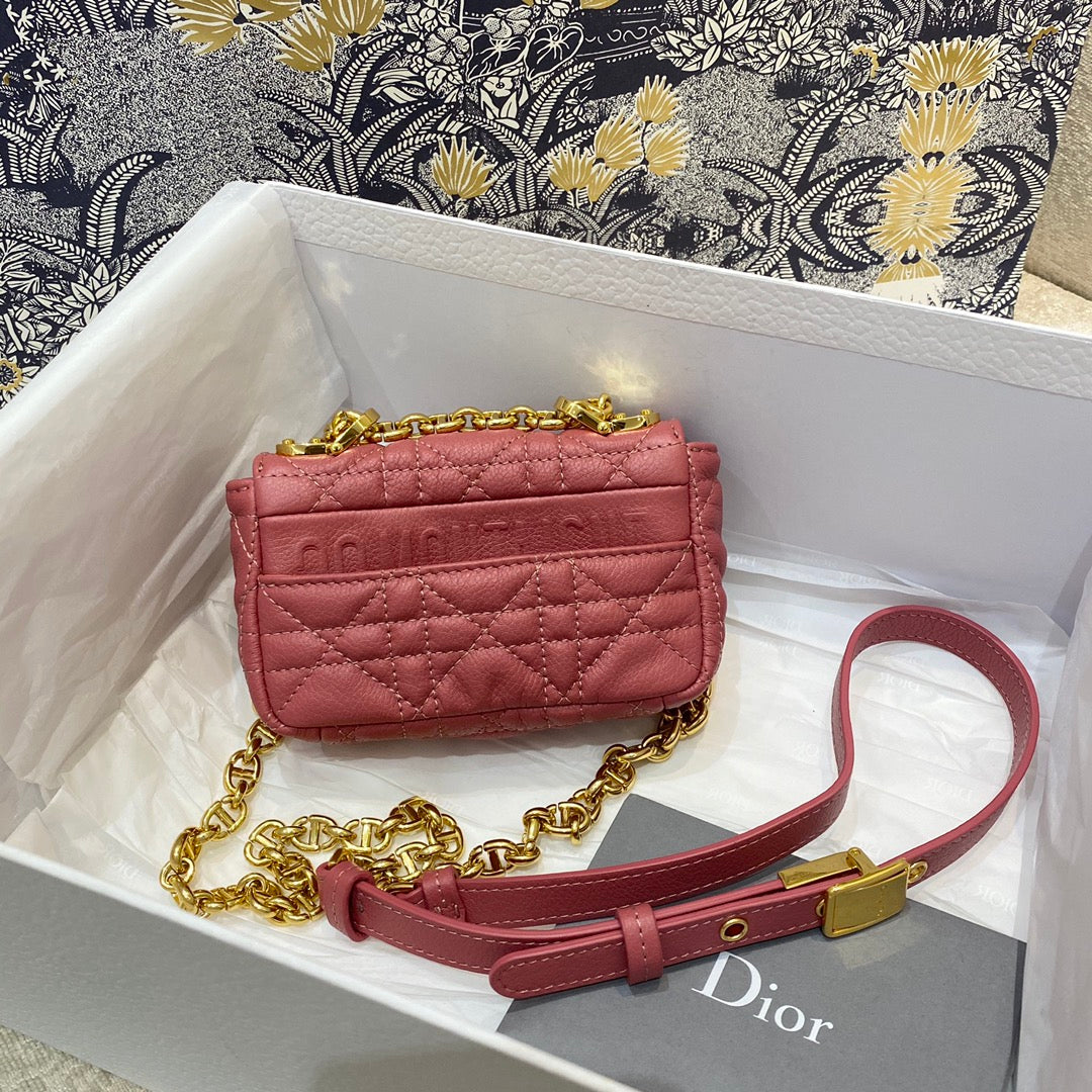 Dior-micro系列 玫紅色