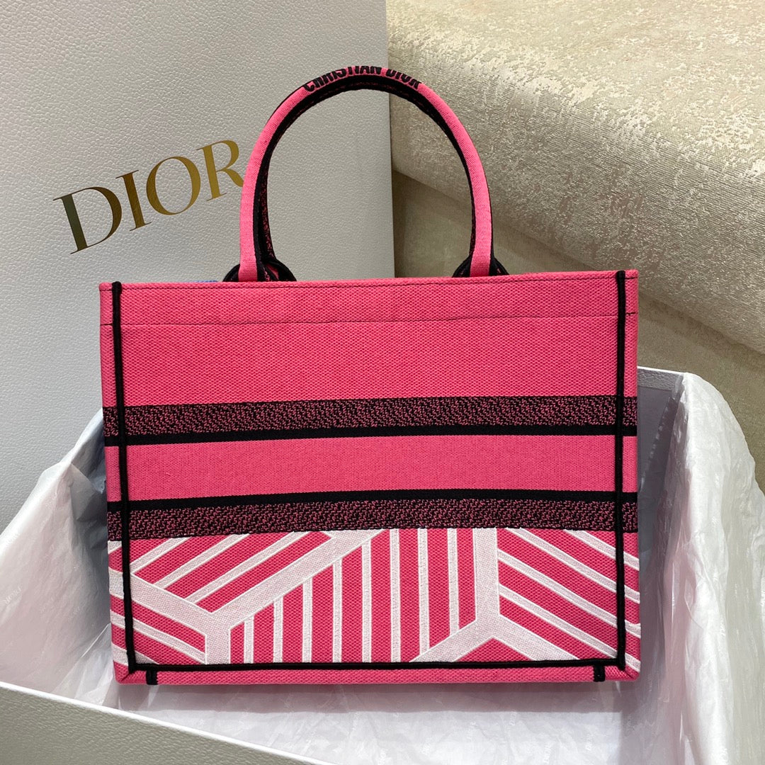 迪D家 Book Tote-中號36.5cm-彩色叢林系列