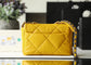 Chanel 19Bag-小號黃色