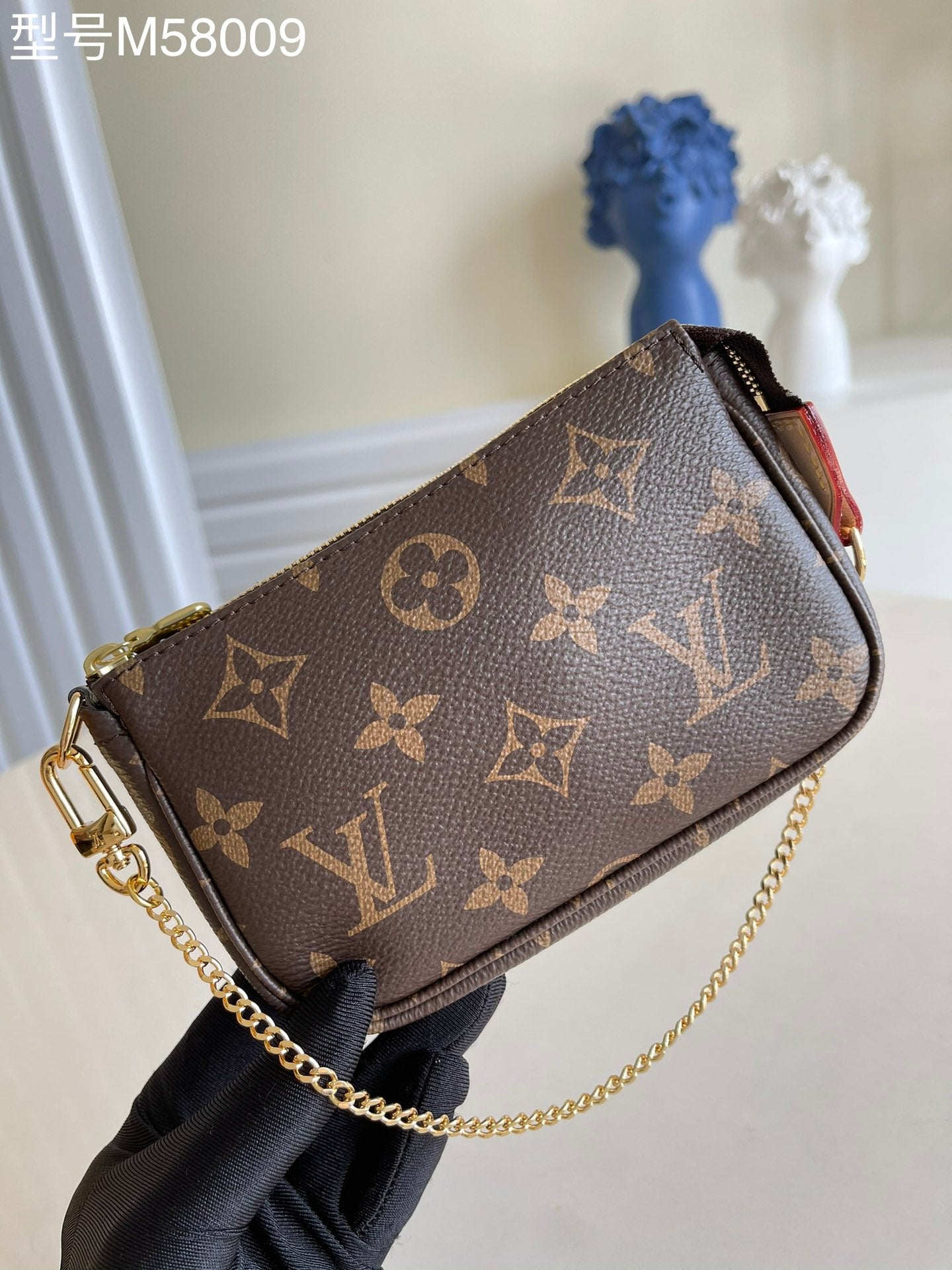 LV M58009老花 MINI POCHETTE ACCESSORIES 小手袋