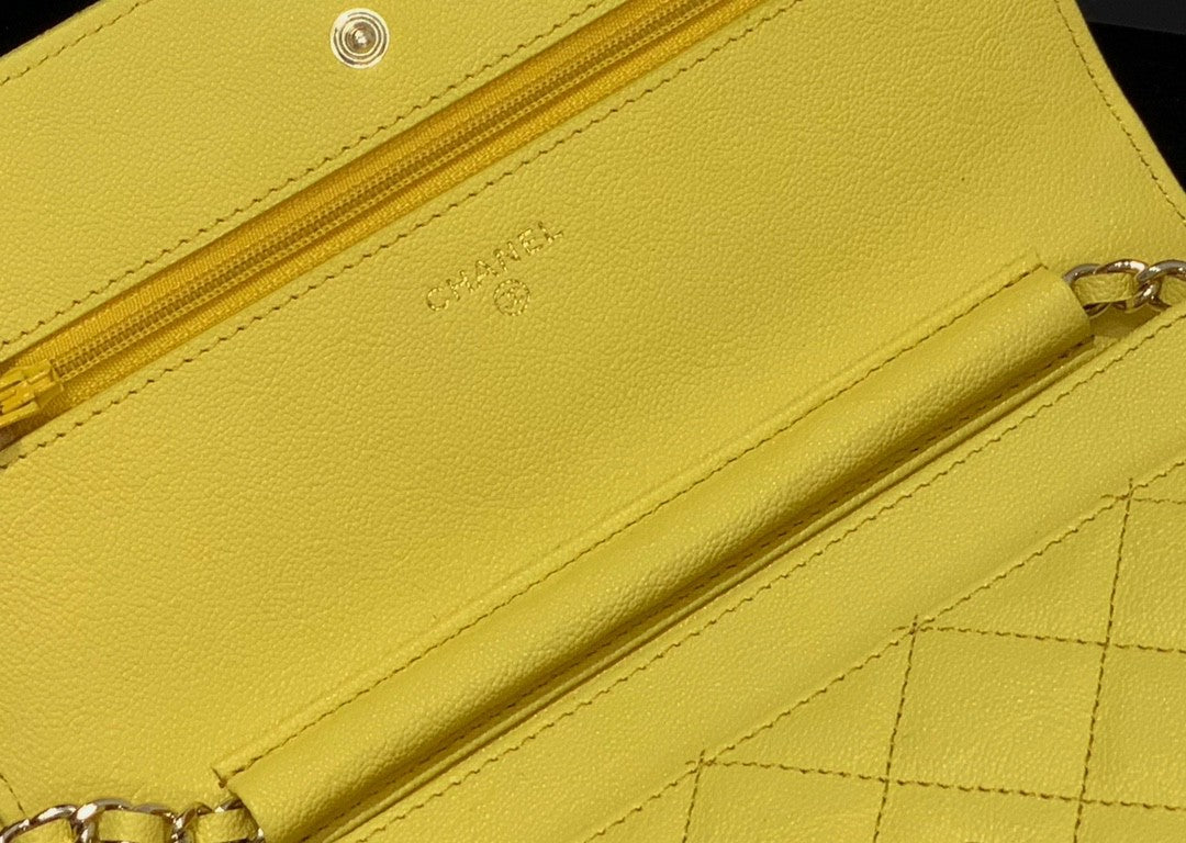 小香家-WOC-芝麻紋金扣-小雞黃