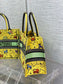 迪D家 Book Tote-中號36.5cm-七夕情人節限定 黃色