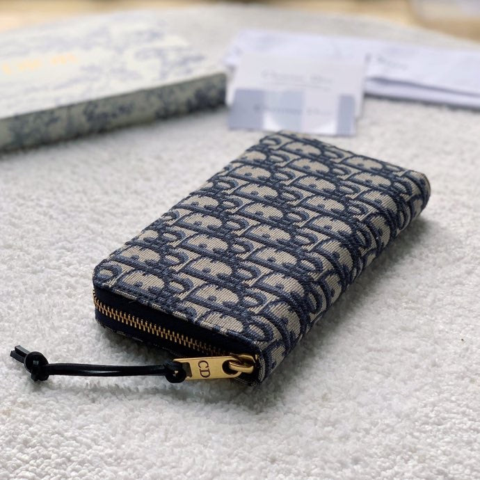 Dior 拉鍊長夾