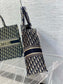 Dior Book Tote-大號41.5cm-深藍老花