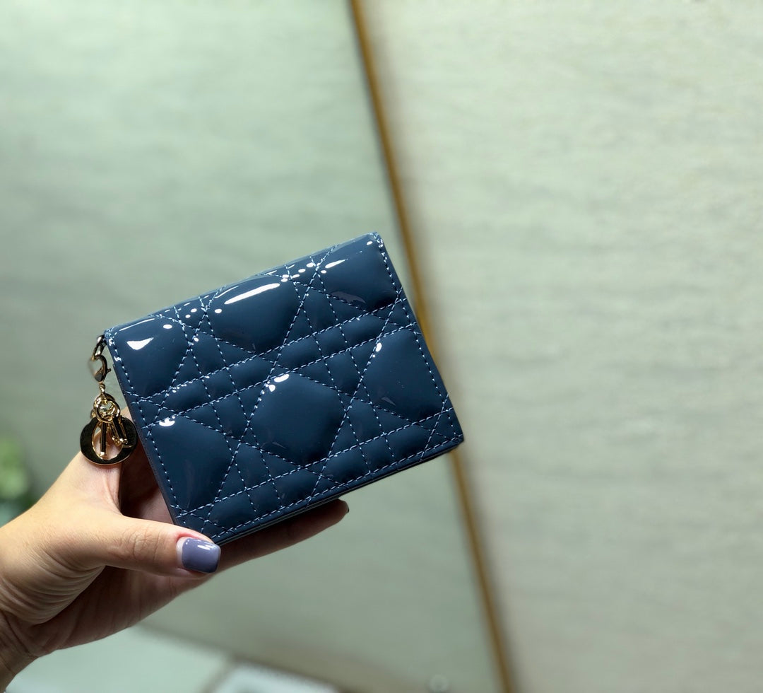 Dior 藤格紋卡包-11*9cm