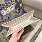 Dior Book Tote-小號36.5cm-粉色千鳥格