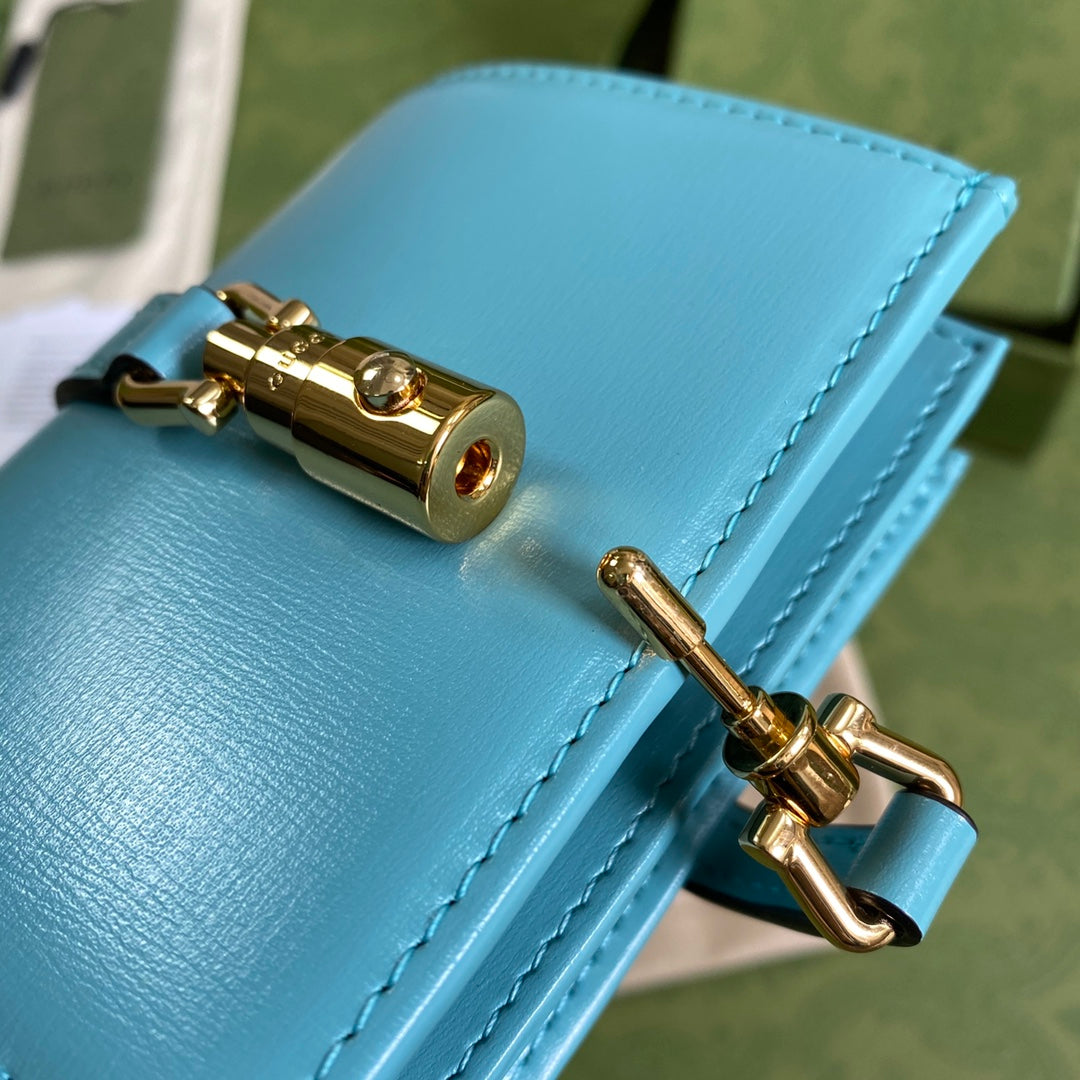 Gucci Jackie1961 系列拉鍊卡包短夾