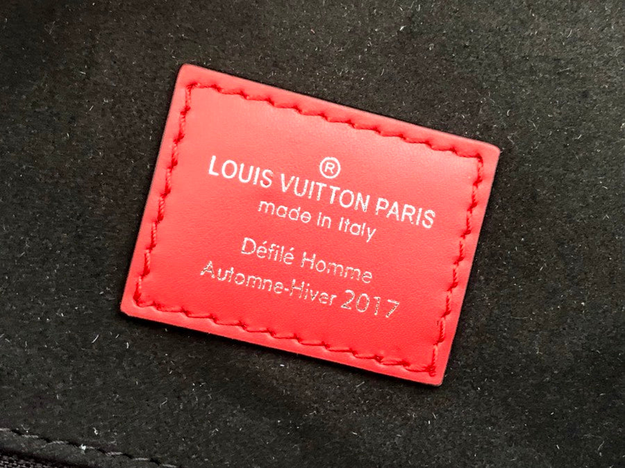Lou-Christopher 聯名款 後背包 紅色