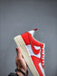 N1KE-Air Force 1 ’07 男女同款 白橙色