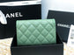 Chanel 復古CC荔枝牛皮-翻蓋中夾-復古五金