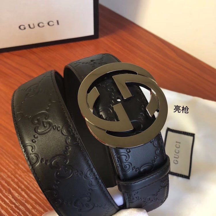 古G家-皮帶-4.0cm-男款