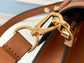 M53806 路L家-Mini Dauphine 郵差包 白棕色