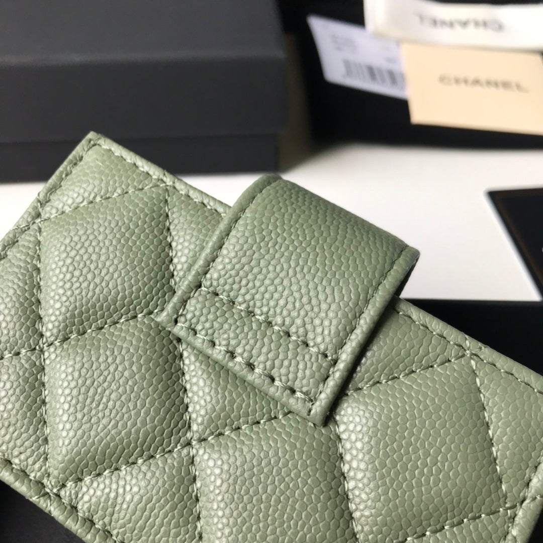 Chanel 多格層風琴式卡包