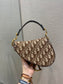 Dior Saddle 馬鞍包-小號咖啡棕色-19.5cm
