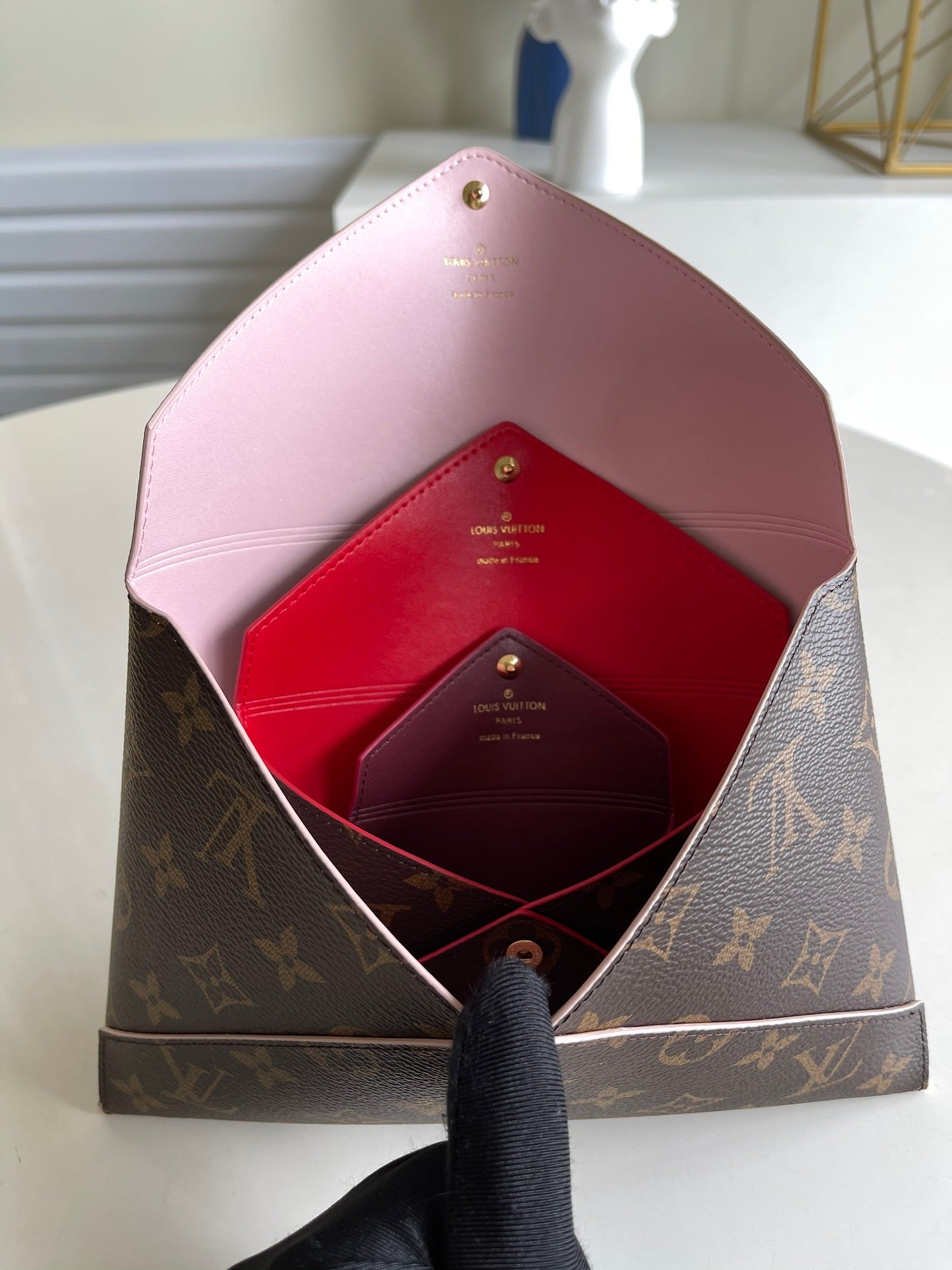 LV M62034 M67600 三合一組合手拿包