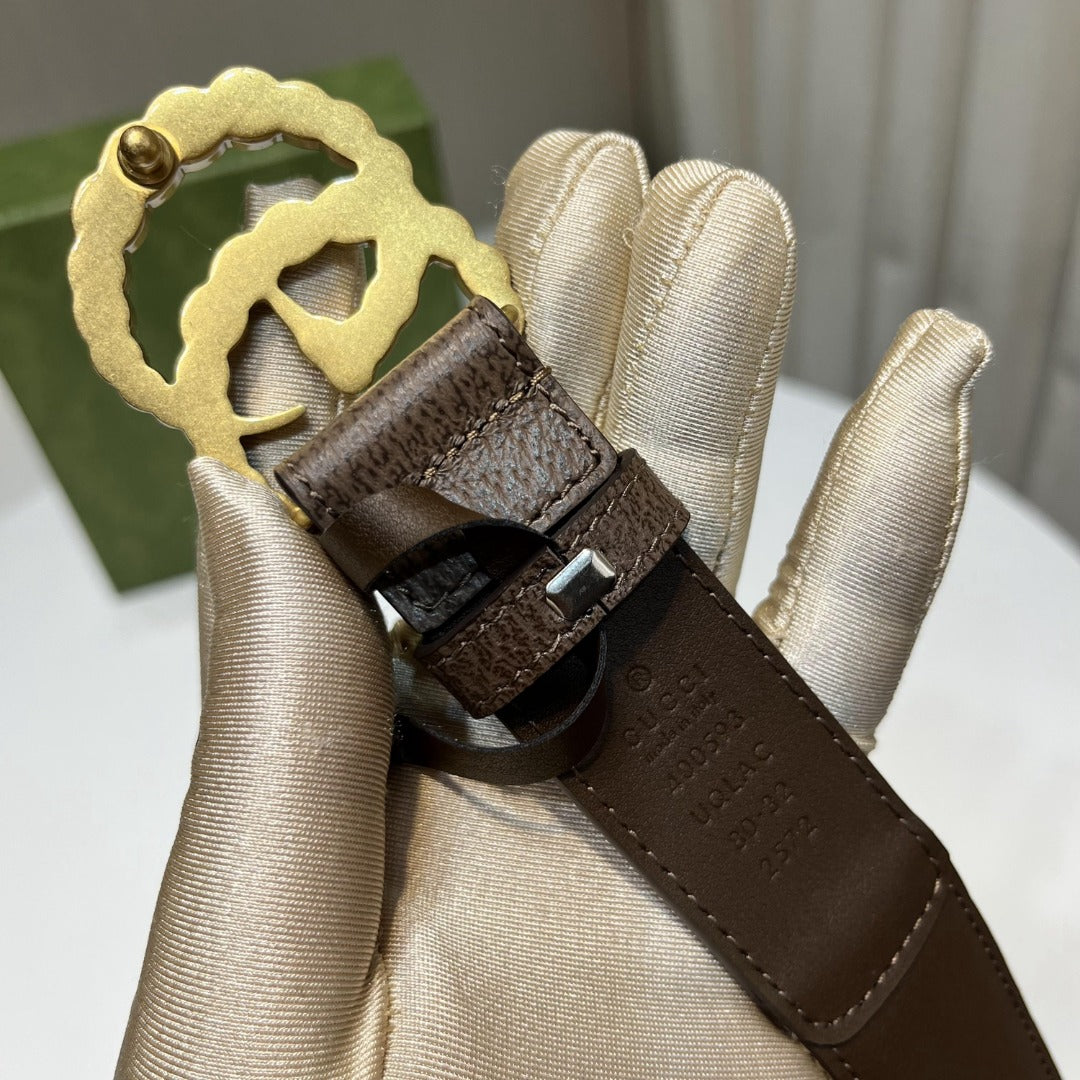 古G家-皮帶-3.0cm-男款