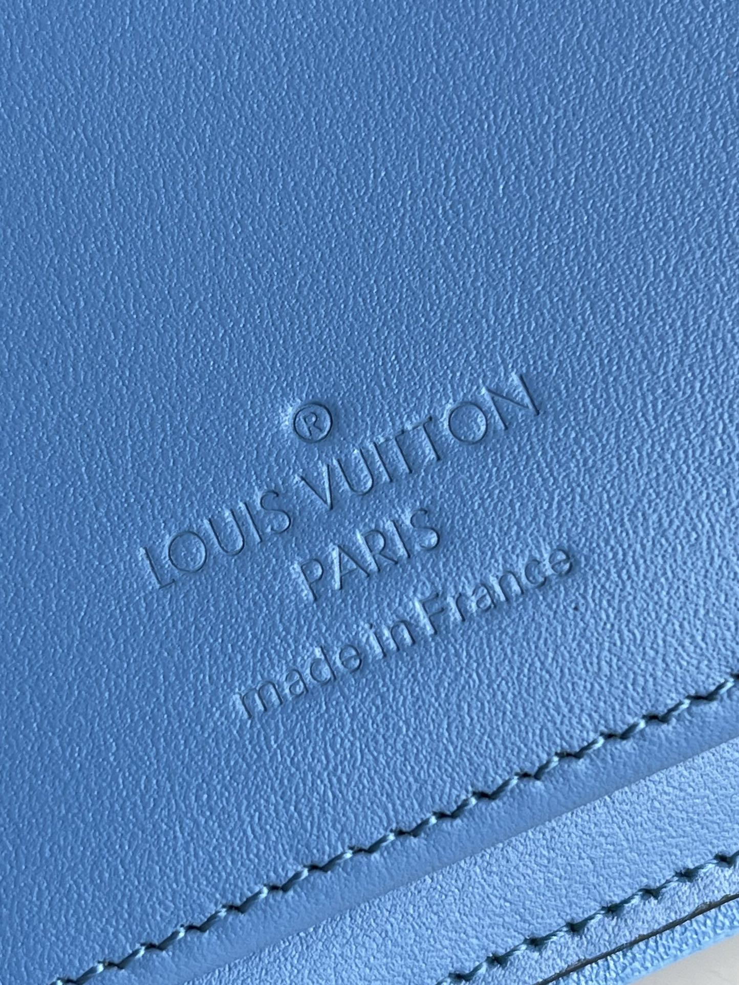 LV N64430 藍色 Barzza 男款長夾