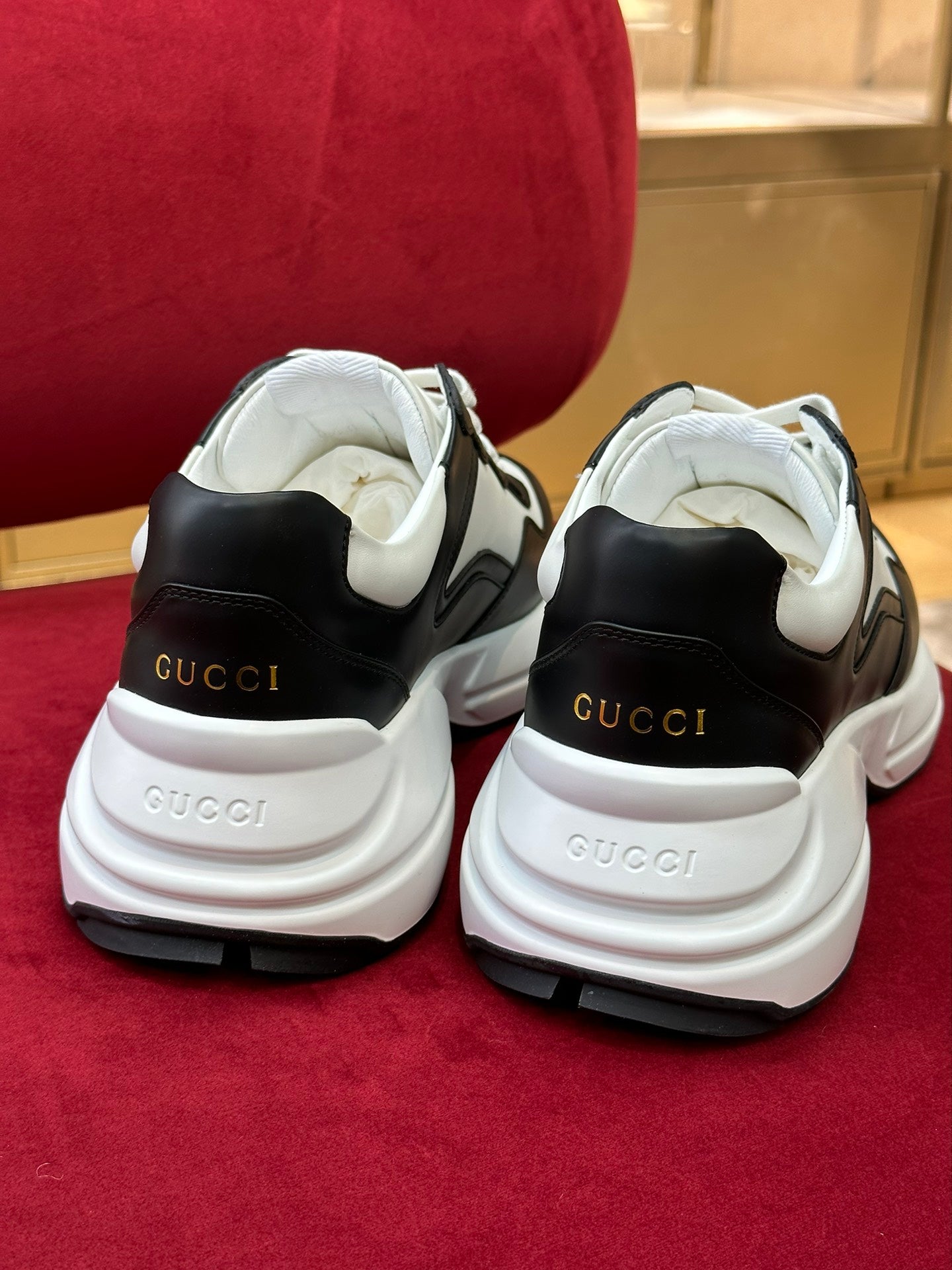 古G家-2022秋冬款 X north face聯名款 老爹鞋 熊貓配色