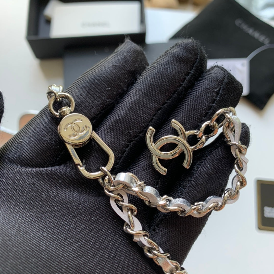 Chanel CF 鏈條零錢卡包