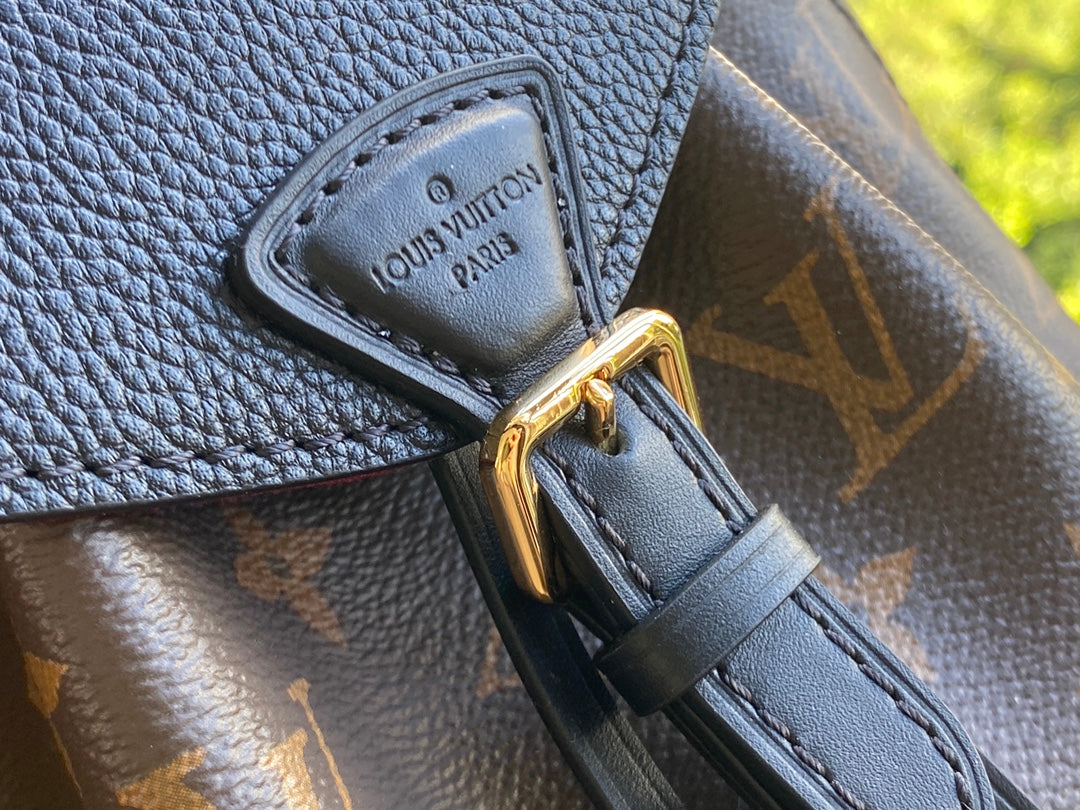 LV M45516 黑色mini  Montsouris BB 雙肩包